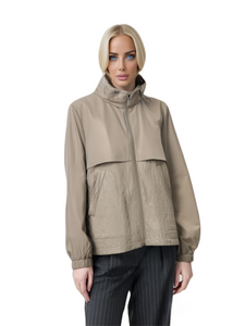 Stylish Patchwork Women's Casual Jacket