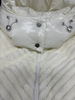 Short Puffer Coat with Mixed Materials