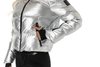 Ski Jacket with Metallic Look
