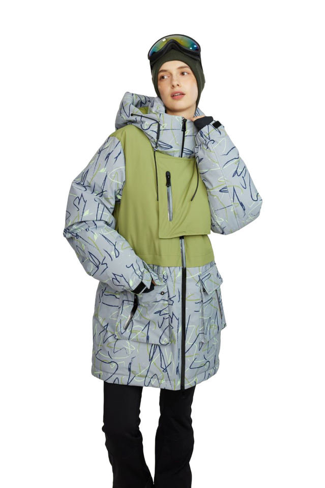 Parka voor damesprint
