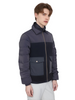 Stylish Patchwork Men's Casual Jacket