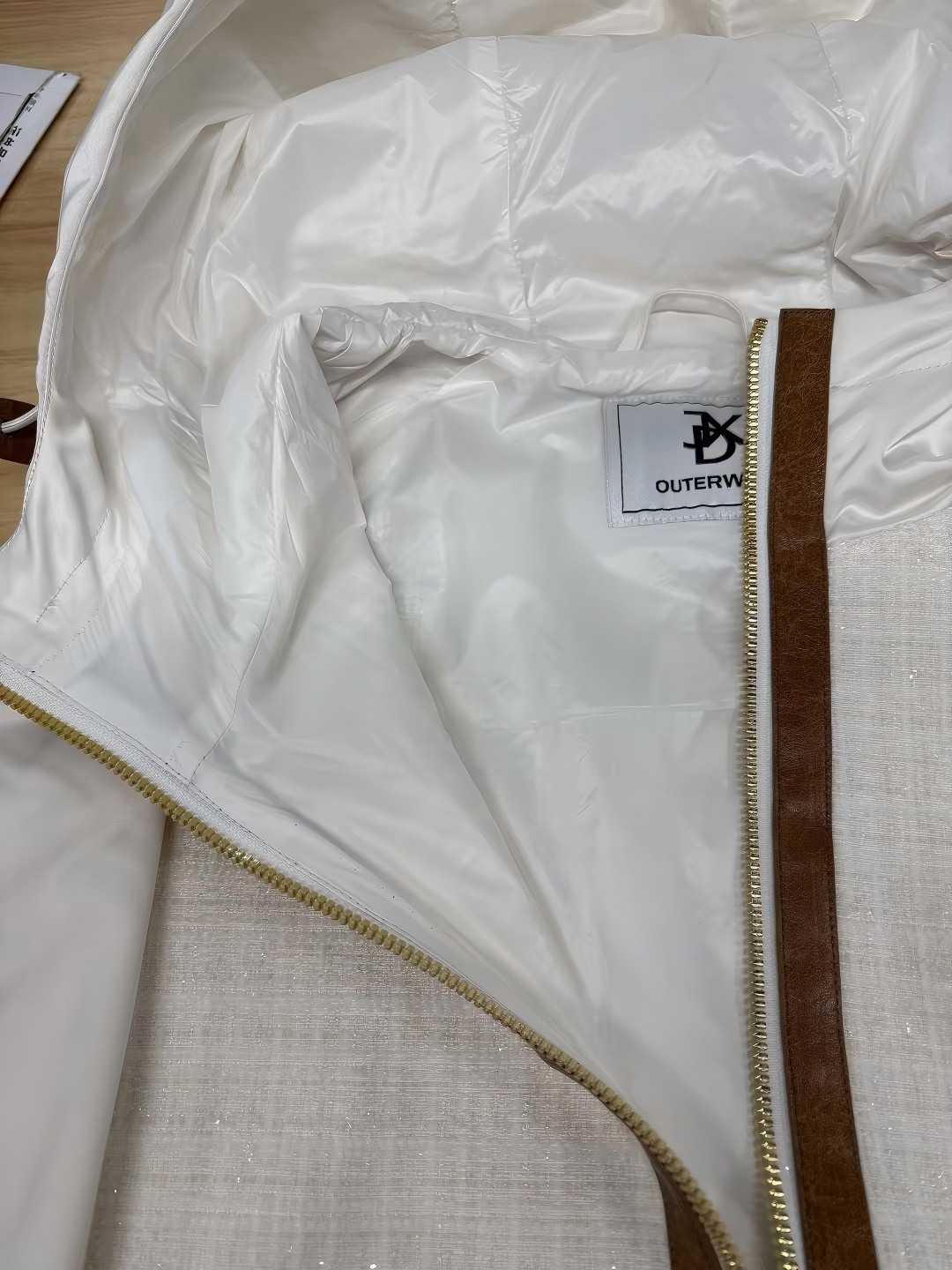 Stijlvol casual patchwork jas-comfortabel en lichtgewicht