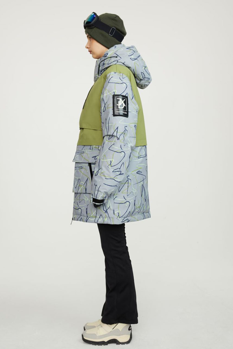 Parka voor damesprint