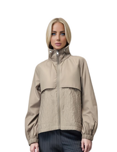 Stylish Patchwork Women's Casual Jacket