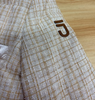 Lahka stilska tweed Patchwork Pearled Nylon Jacket