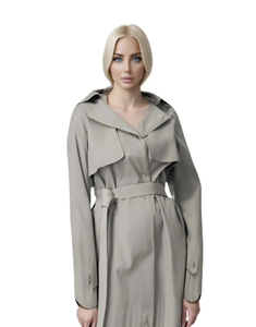 Stylish Waterproof Women's Long Trench Coat
