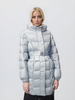 Stylish Ultra - Light Long Women's Down - like Puffer Coat