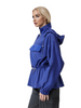 Stylish Glossy Windproof Women's Casual Jacket