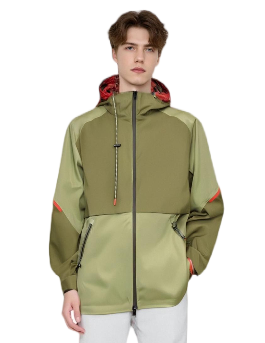 Stylish Waterproof Men's Trench Coat with Detachable Inner Vest