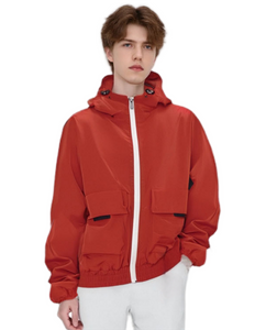 Stylish Reflective Patchwork Casual Jacket