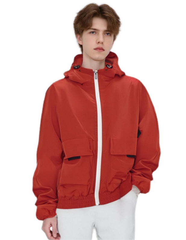 Stylish Reflective Patchwork Casual Jacket