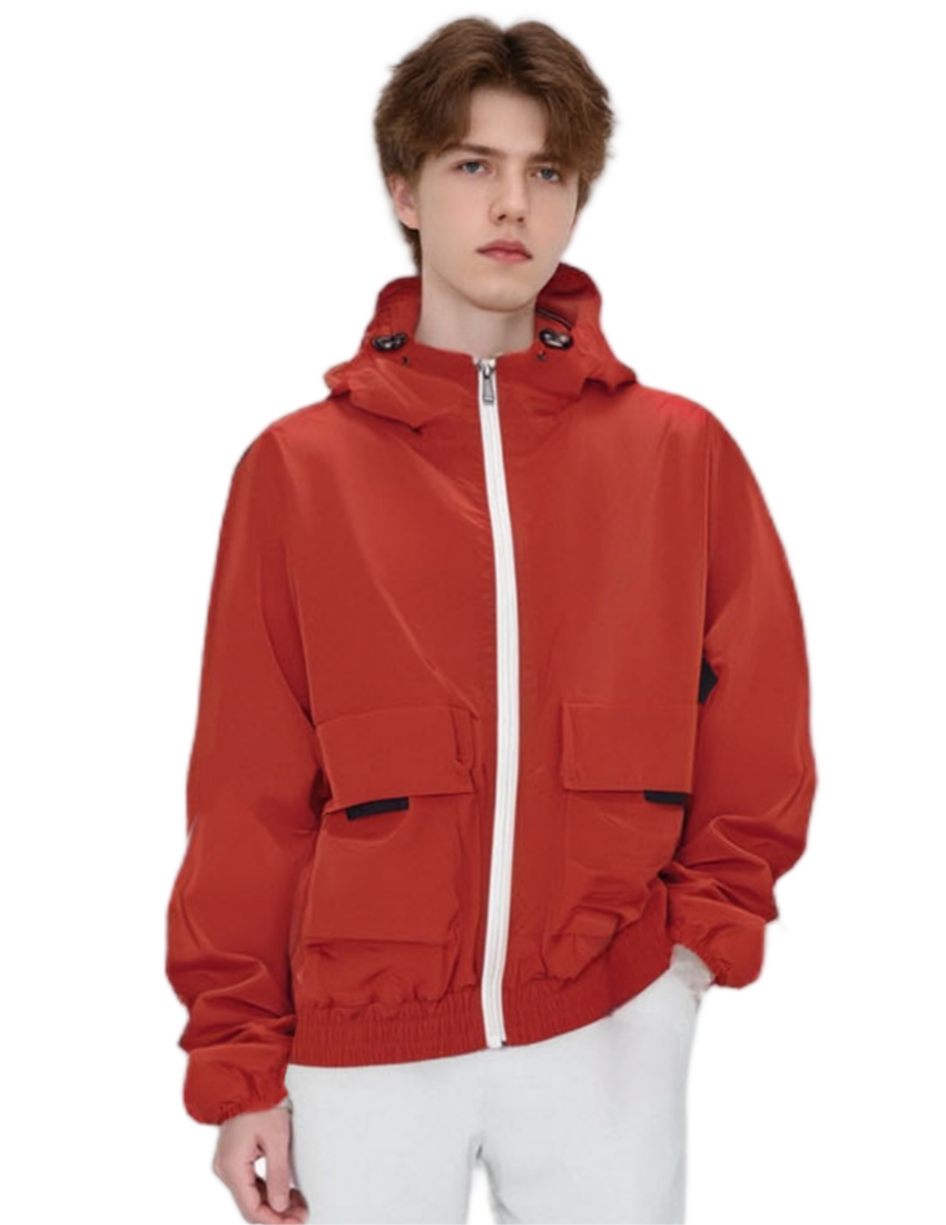 Stylish Reflective Patchwork Casual Jacket