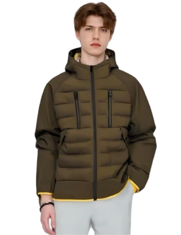 Lightweight Stylish Mixed - Nylon Men’s Jacket