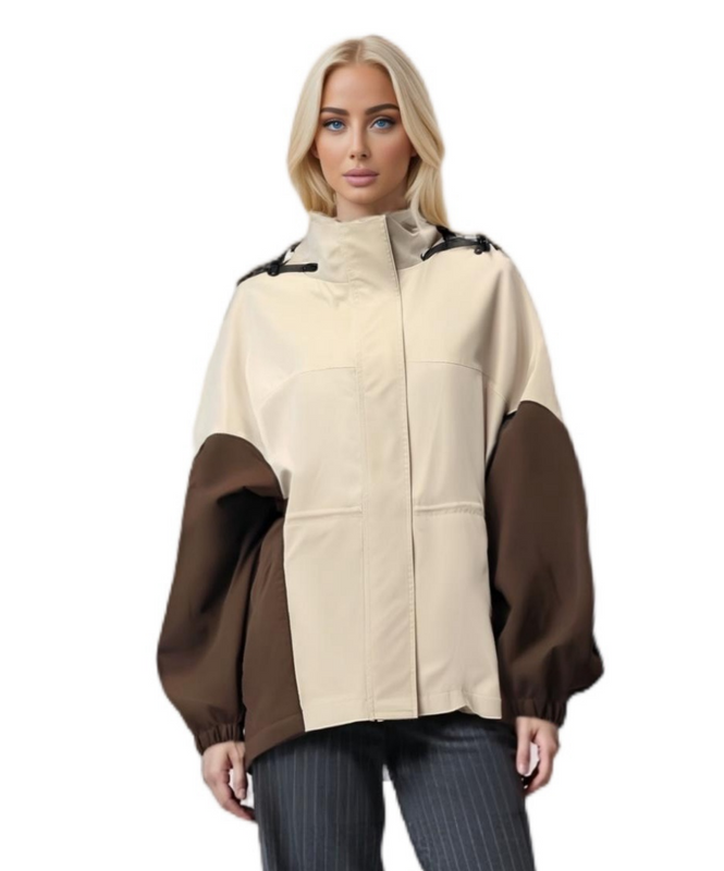 Ultra - Warna Bergaya Cahaya - Jaket wanita yang disekat