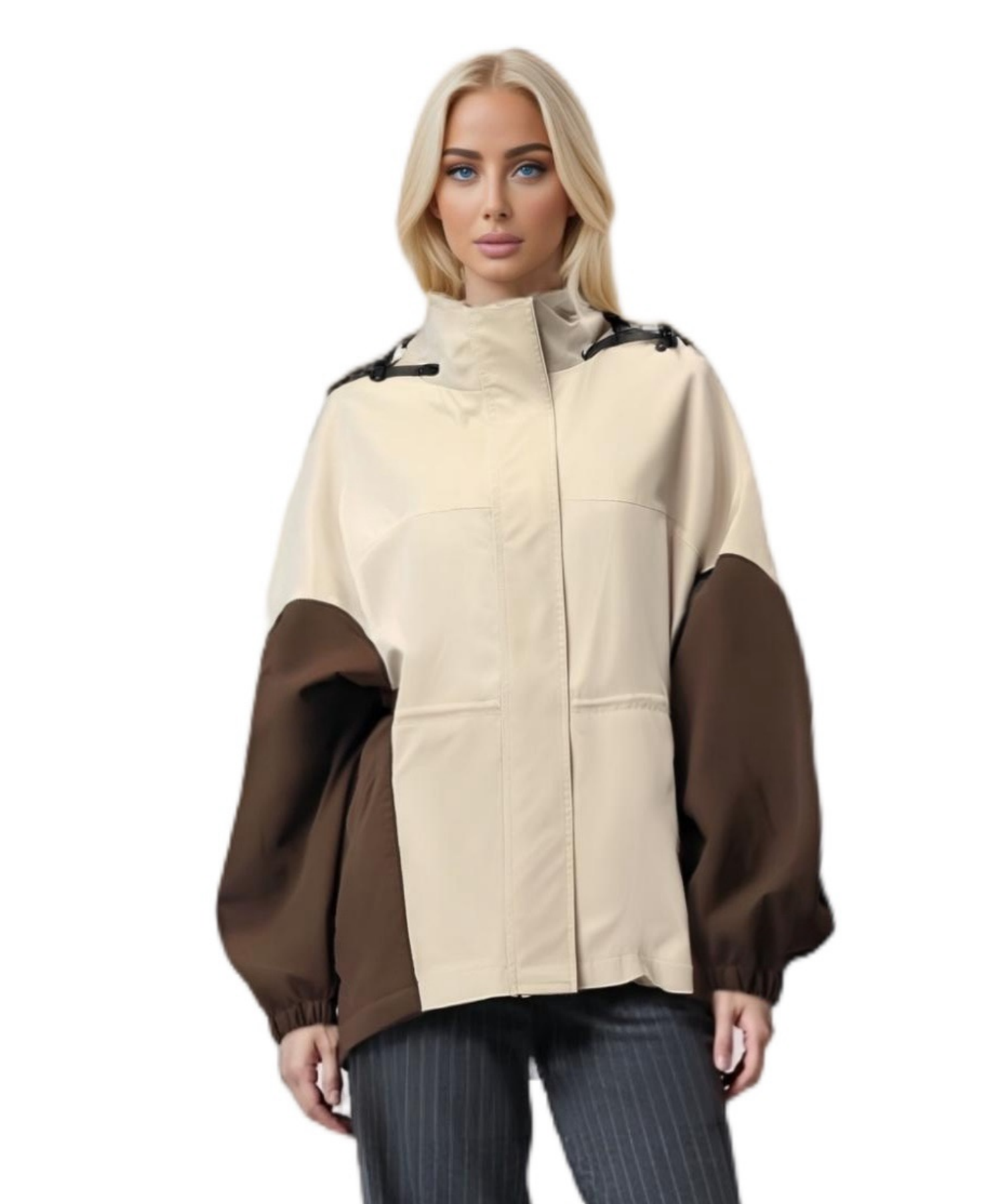 Ultra - Warna Bergaya Cahaya - Jaket wanita yang disekat