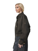 Stylish Jacquard Cropped Women's Casual Jacket
