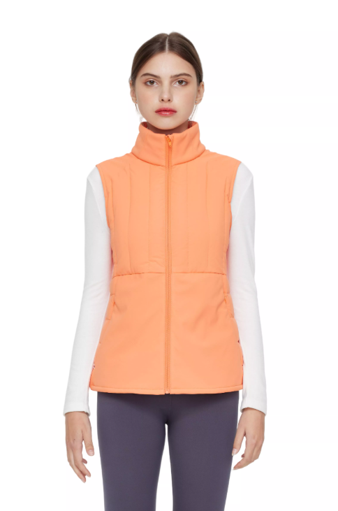 Women’s Antibacterial Fabric Water - Resistant Lightweight Warm Training Down Vest