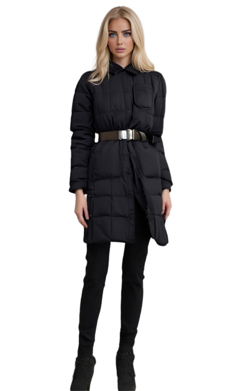 Lightweight Stylish Nylon Down Jacket with Detachable Sleeves