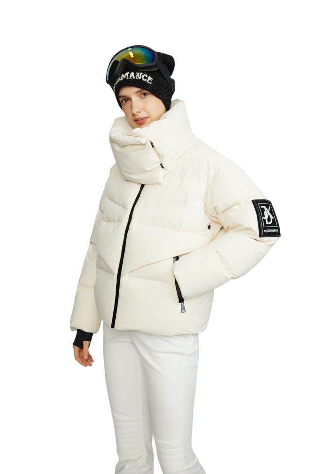 Dames puffer down jas