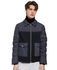 Stylish Patchwork Men's Casual Jacket