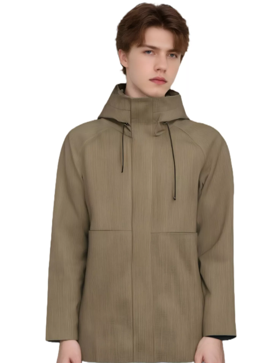 Stylish 3 - in - 1 Mens Waterproof and Warm Raincoat Jacket
