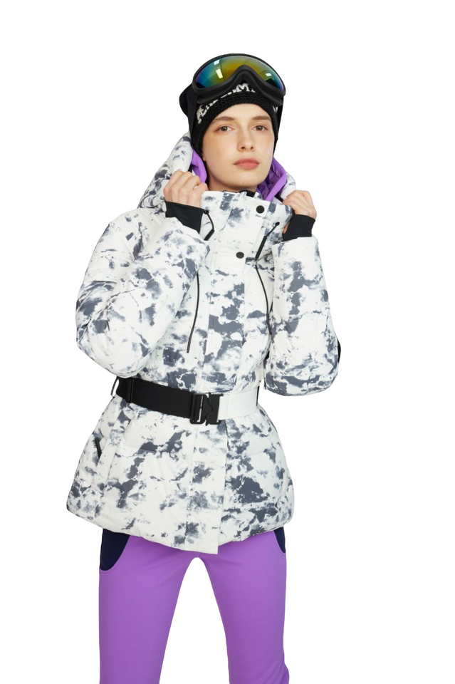 Women’s Printed Ski Down Jacket