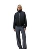 Stylish Jacquard Stand - Collar Women's Casual Jacket