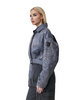  Stylish Tie - Dye Jacquard Women's Casual Jacket