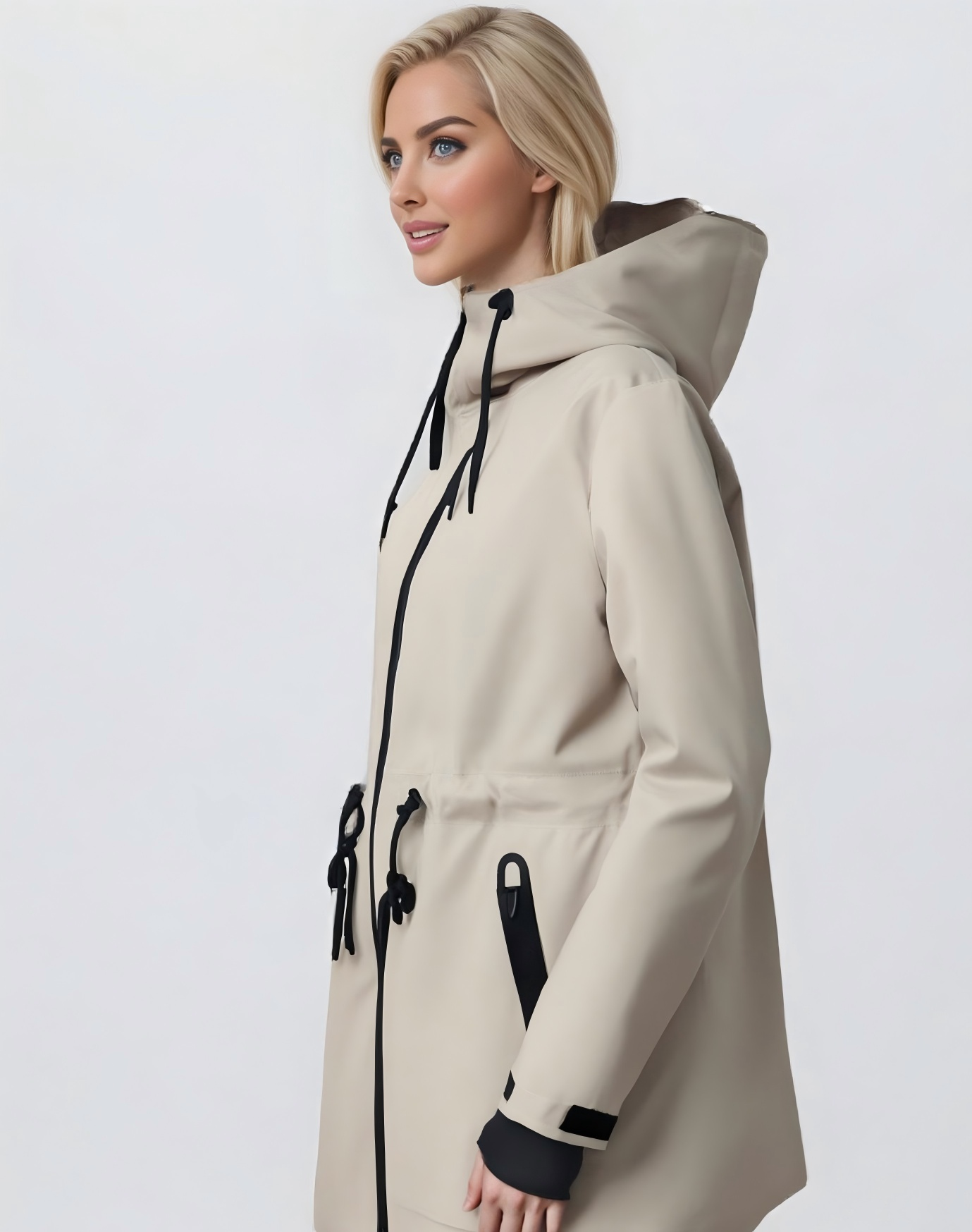 Urban Windproof & Warm 3 - In - 1 dežni plašč