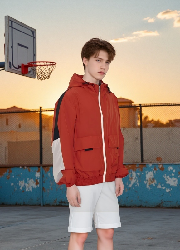 Stylish Reflective Patchwork Casual Jacket