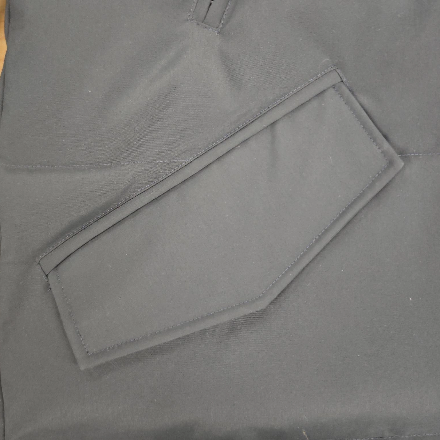 Functional Parka with Stand-Collar Hood & Invisible Snap Details