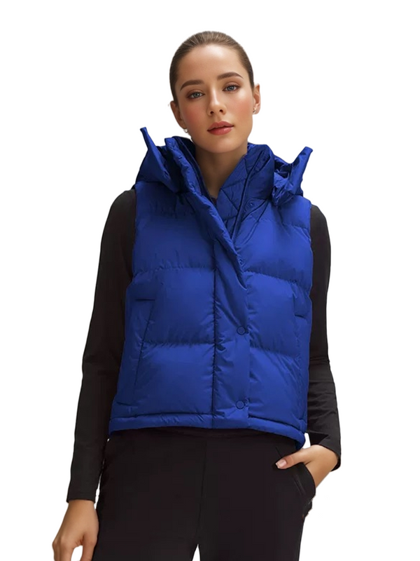 Vrouwen short down vest