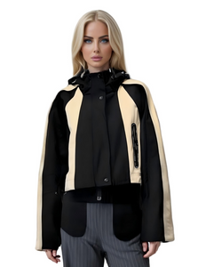 Stylish Casual Contrast - Color Jacket