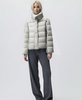 Stylish Ultra - Light Women's Down - like Puffer Coat