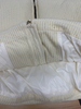 Stylish Knit Women's Cropped Down - like Puffer Coat