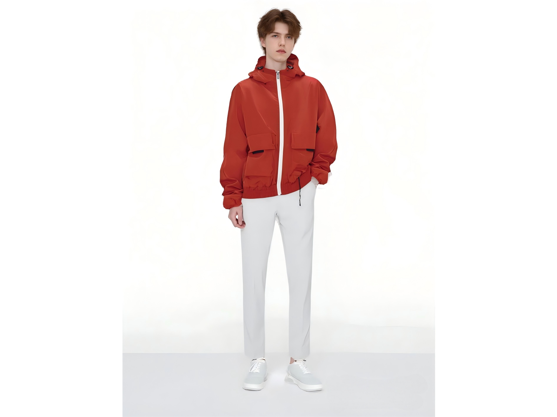 Stijlvol reflecterend patchwork casual jas