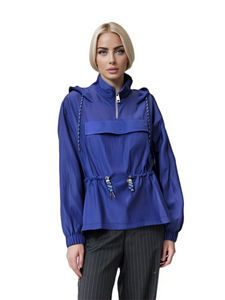 Stylish Glossy Windproof Women's Casual Jacket