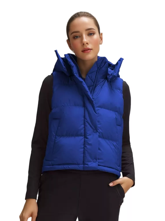 Womens Short Down Vest