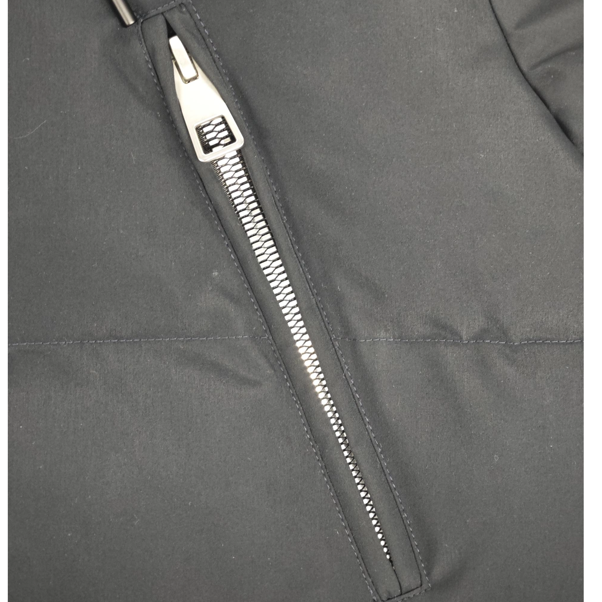 Functional Parka with Stand-Collar Hood & Invisible Snap Details