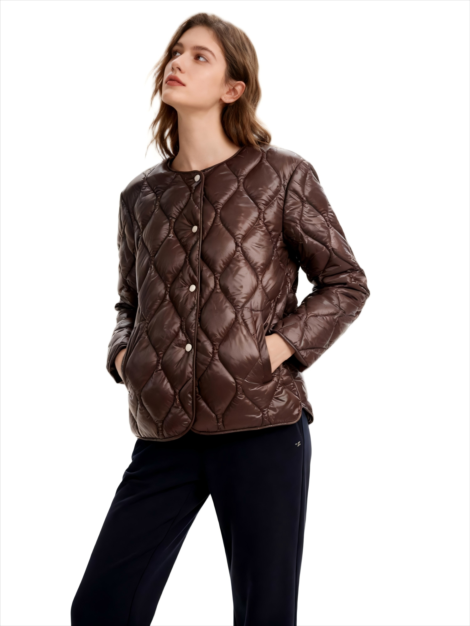 2-in-1 Modular Short Jacket with Quilted Inner Layer