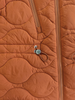 Short Lightweight Coat with Matte Nylon