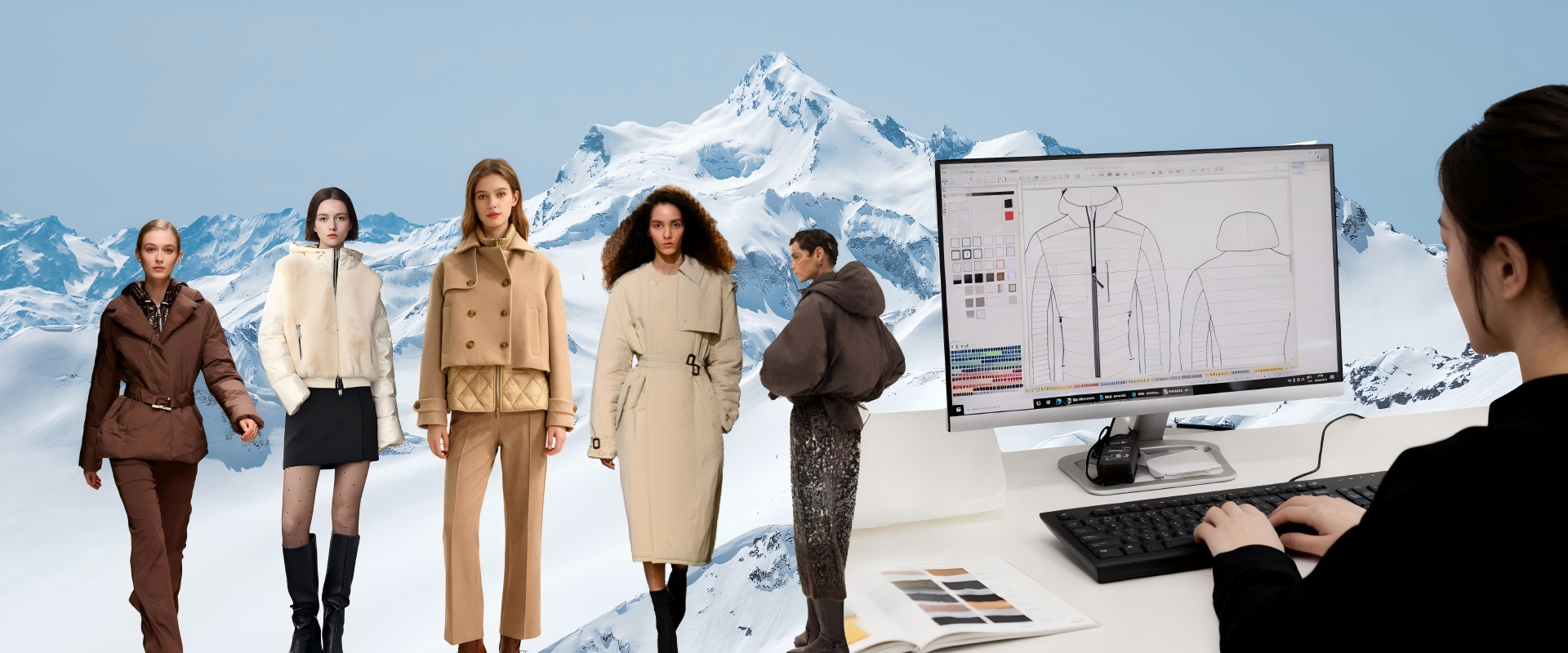 蓝白色现代文艺风冬季雪山旅游宣传微信公众号封面 (1920 x 800 像素) (1)(1)