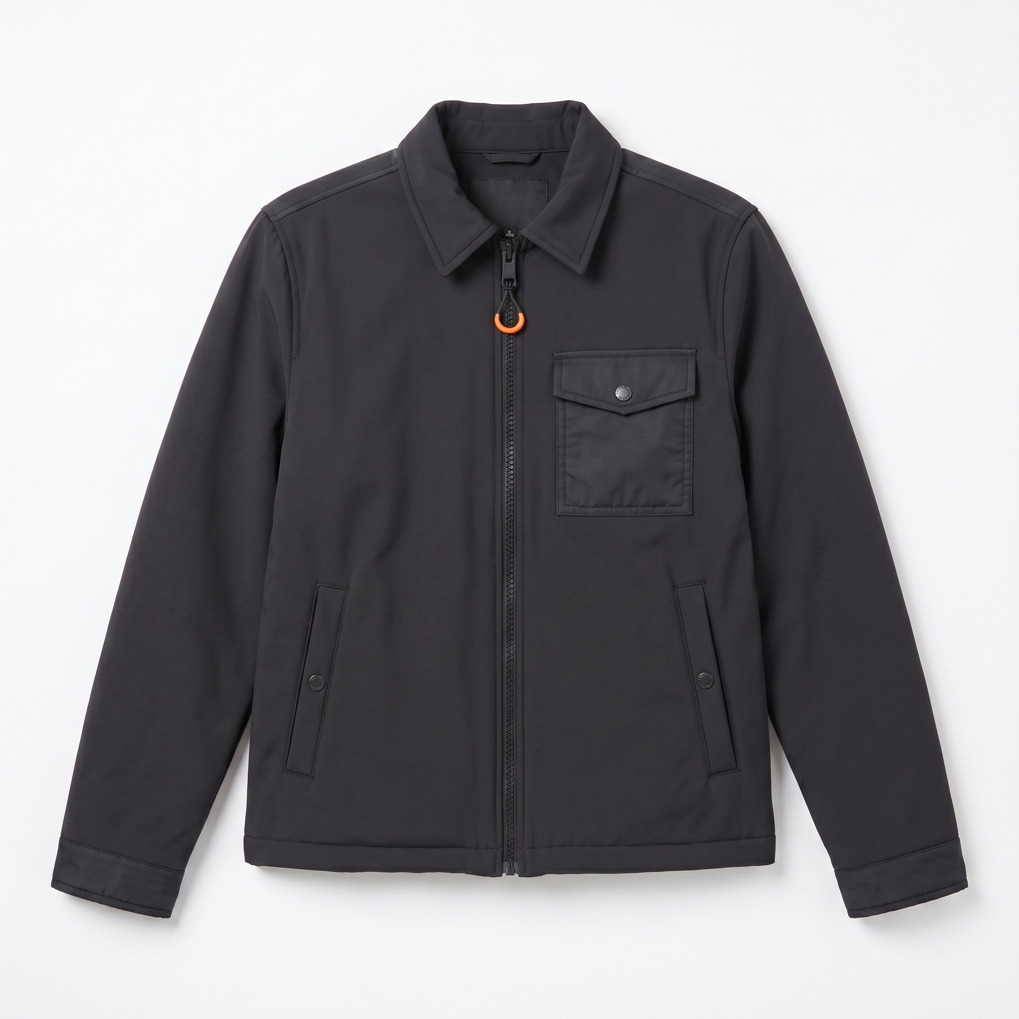Men’s Two-Tone Shirt Jacket – Hybrid Tailored Fit, All-Day Wearable Water Repellent Urban Outerwear