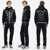 Men’s Lightweight Stylish Detachable - Hood Mixed - Fabric Jacket