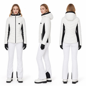 Women Slim‑Fit Heated Ski Snow Jacket