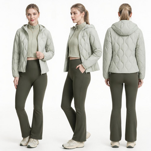 Women's Lightweight Short Down Jacket Fashionable and Versatile Outerwear