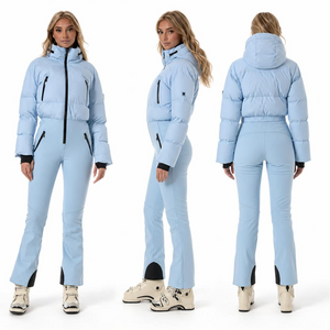 Jumpsuit sci&aacute;la le Cosaint Uiscedh&iacute;onach agus Sonra&iacute; Inchoigeartaithe