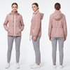 Women’s Soft-Touch Water-Repellent Short Hooded Parka
