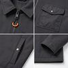 Men’s Two-Tone Shirt Jacket – Hybrid Tailored Fit, All-Day Wearable Water Repellent Urban Outerwear