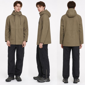 Men's 3-in-1 Waterproof Rain Jacket with Detachable Inner – Versatile Warm Winter Coat for Men